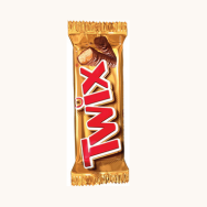 Biscuit au Caramel et Chocolat au Lait Twix 50g