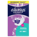 40 عبوة  للحماية من الفوط اليومية