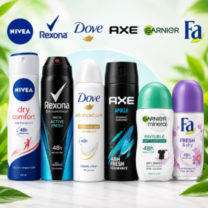 ,NIVEA, REXONA, DOVE, AXE, GARNIER, Fa